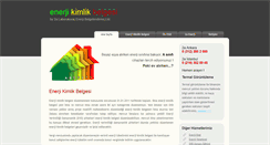 Desktop Screenshot of binaenerjikimlikbelgesi.com